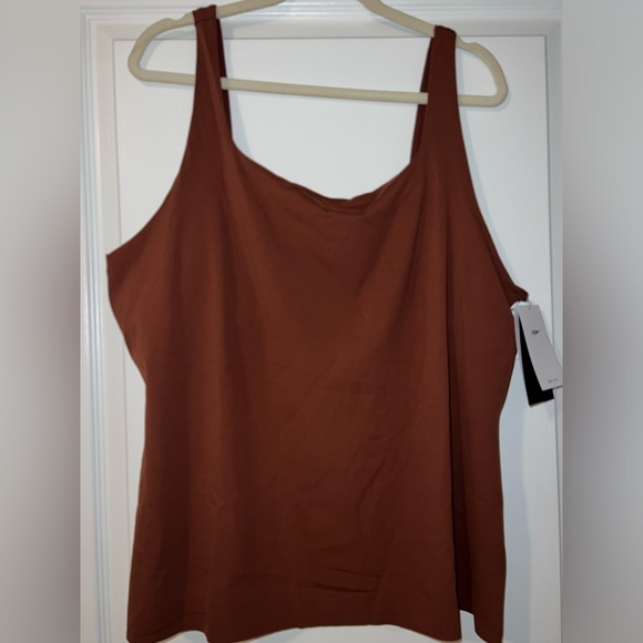Nike Dri-fit yoga luxe crop tank | Woman’s Plus Size | 2X - Picture 7 of 9